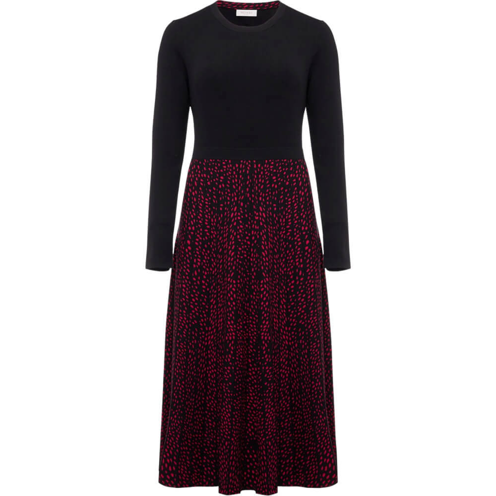 Hobbs Harlie Fit and Flare Knitted Dress